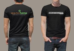 Healthy Hemp Break the Stigma T-Shirt - Black - S