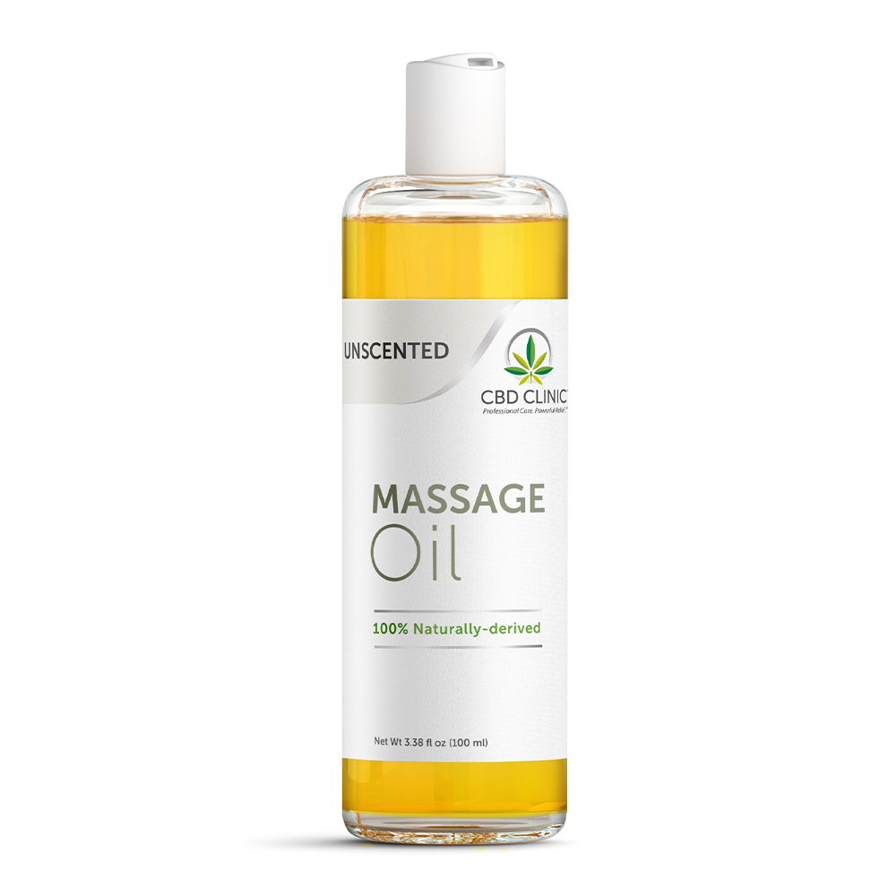 Cbd Clinic Massage Oil Unscented 338oz 100ml Healthy Hemp